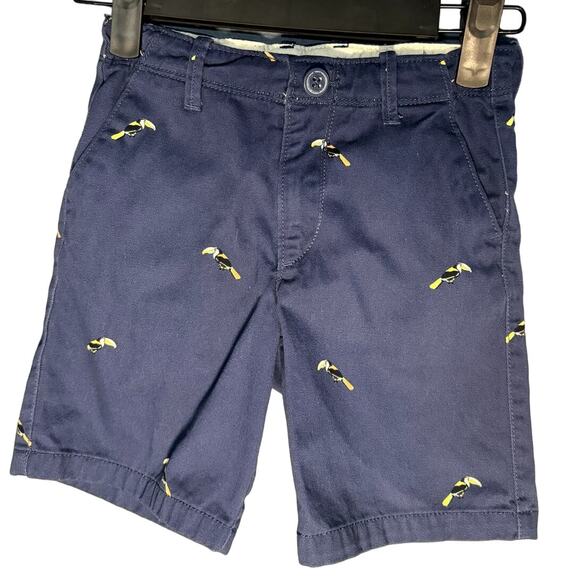 Baby Gap Other - BABY GAP BOYS BLUE CHINOS WITH TOUCAN BIRDS SIZE 5